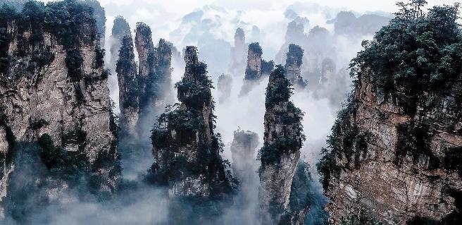 Горы Тяньцзы - провинция Хунань, Китай